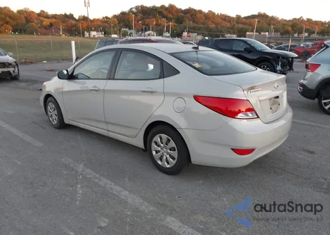 2016 Hyundai Accent Se z USA, uszkodzony, nr VIN KMHCT4AE1GU028362